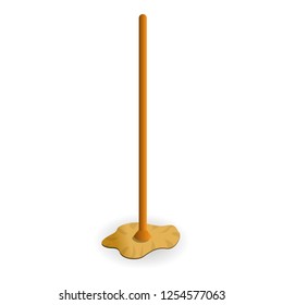 Mop icon. Cartoon of mop vector icon for web design isolated on white background