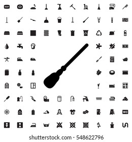 mop icon illustration isolated vector sign symbol