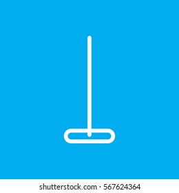 mop icon illustration isolated vector sign symbol