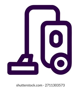 Symbol für Mopp Eine lineare Vektorgrafik eines Mopsymbols, einzeln auf weißem Hintergrund.