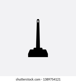 mop icon sign signifier vector