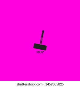 mop icon sign signifier vector