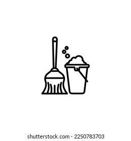 mop icon vector design templates 