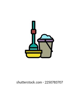 mop icon vector design templates 