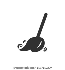 mop. monochrome icon