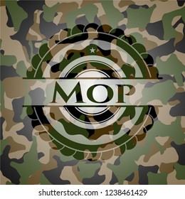 Mop on camo texture