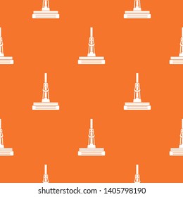 Mop pattern vector orange for any web design best