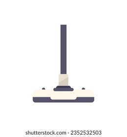 Mop service icon flat vector. Repair net. Hotel cleaner isolated