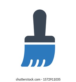 mop vector glyph color icon