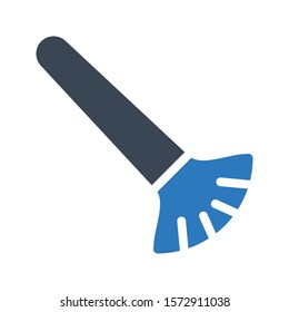 mop vector glyph color icon