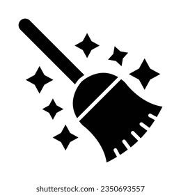 Icono De Glifo Vector Mop Para Uso Personal Y Comercial.
