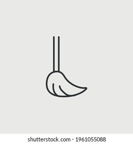 mop vector icon cleaning equipment mopping