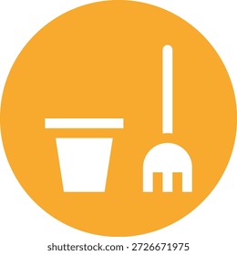 Mop Vector Icon Design Illustration