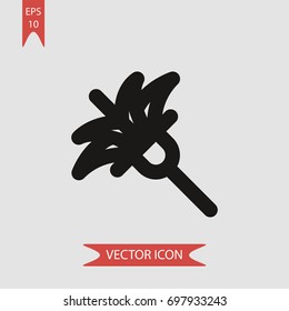 Mop vector icon, illustration symbol