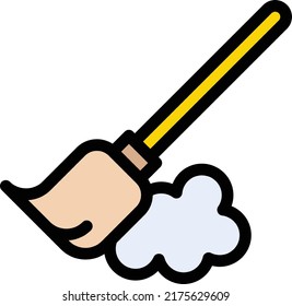 mop Vector illustration on a transparent background.Premium quality symmbols.Stroke vector icon for concept and graphic design.