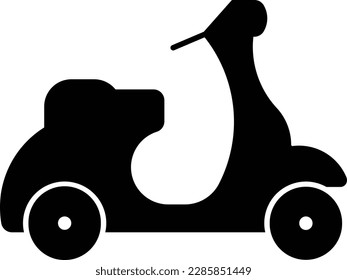 moped bike delivery motor scooter Glyph