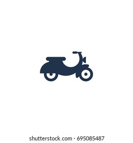 moped icon. sign design