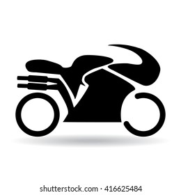 moped icon vector illustration