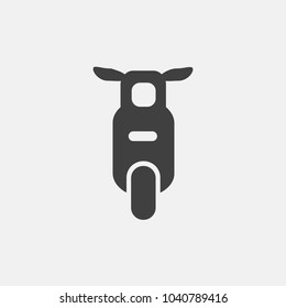 moped vector icon