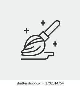 Señal de ilustración de icono de vector de venta
