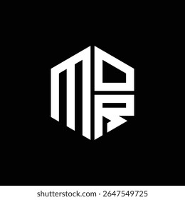 MOR logo MOR icon MOR monogram MOR letter minimalist Circle flat Unique modern abstract logo design.