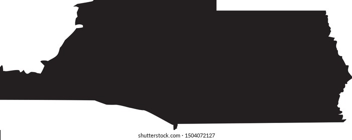 mora County Map in New Mexico State