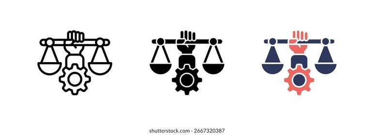 Elemento De Icono Moral Para Diseño Y Vector