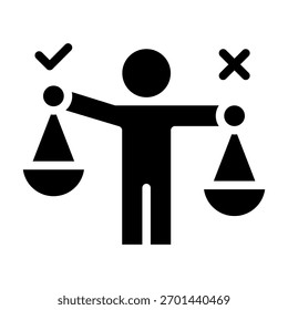 Elemento Ícone De Moralidade Para Design E Vetor