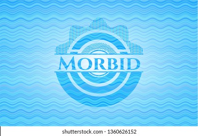 Morbid water wave emblem.