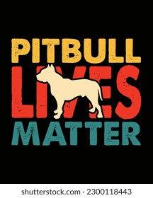 Mordan Pitbull Dog t-shirt design