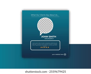 mordant testimonial design banner free