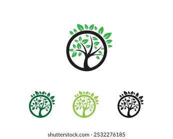 mordant tree  o logo design template