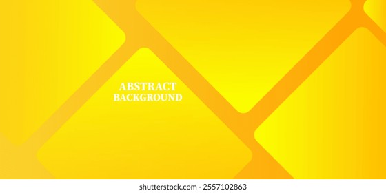 Morden orange and yellow abstract gradient background with geometric square shape glowing colour vector illustration eps10.