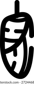Chrysalid-Symbol für Morden-gerundeten Strich