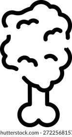 Morden Rounded Stroke Nuggets Icon