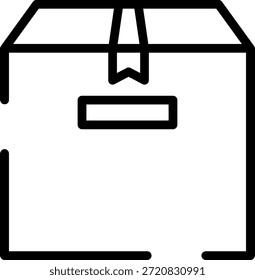 Icono de almacenamiento de trazo redondeado de Morden