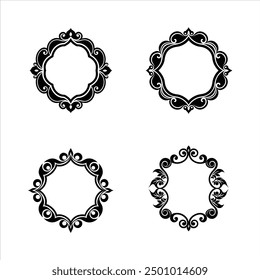 Morden Vector Ornamental frame design