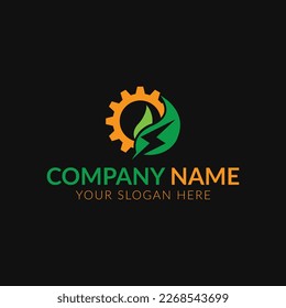Vector de diseño del logotipo de Agro Tech moderno