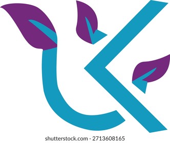 Mordern Geometric Colorful Shape Vector logo with Center – Abstract Symmetric Design.