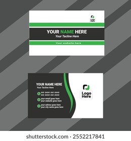 Mordern professional business card design templete