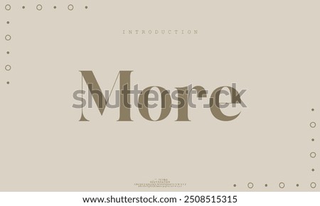 More abstract geometric clean monospaced letter set
