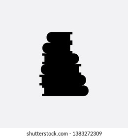 more books book icon sign signifier vector