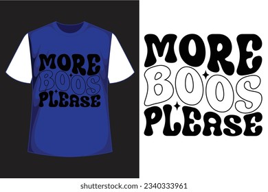 more boos please retro t shirt design