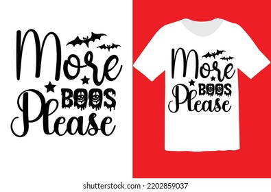 More Boos Please svg design