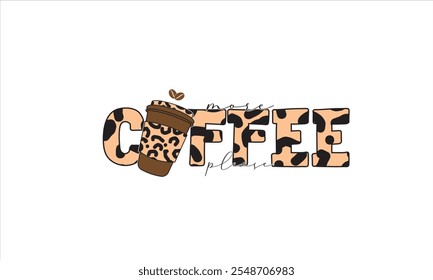 More Coffee Please T-Shirt Design