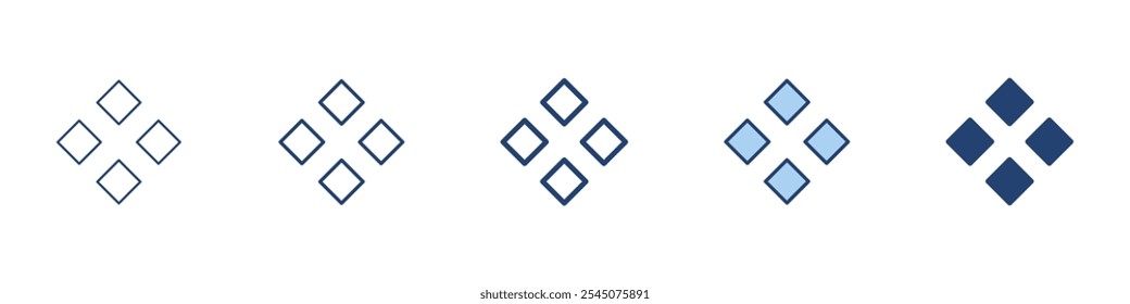 More four icon Symbol set collection
