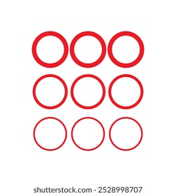 More horizontal icon. Three dots menu symbol modern, simple, vector, icon for website design, mobile app, ui. Vector Illustration eps 10