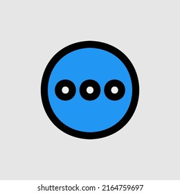 More icon in filled line style about essentials, use for website mobile app presentation