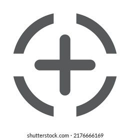 More Icon flat style on white background vector illustration
