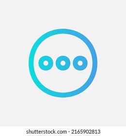 More icon in gradient style about essentials, use for website mobile app presentation